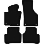 Tapis de sol en velours noir basic pour volkswagen passat b7 berline, break, variante, alltrack (2010 ...