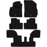 Tapis de sol en velours noir pour : chevrolet orlando i monospace (2010 - 2018)