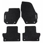 Tapis de sol en velours pour volvo xc60 1 2008 - 2017 hz