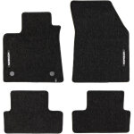 Tapis de sol de voiture pour renault megane iv 2016 - 2024 velours noir 4pcs