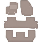 Tapis en velours beige pour : ford galaxy mk2 7 places (2006 - 2011)