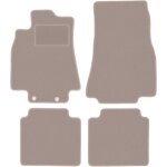 Tapis en velours beige pour : mercedes classe b w245 � hayon (2005 - 2011)