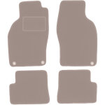 Tapis en velours beige pour saab 9 - 3 i cabriolet (1998 - 2003)
