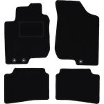 Tapis en velours noir pour : hyundai i30 i � hayon, break, cw (2007 - 2012)