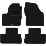 Tapis en velours noir pour : land rover freelander ii suv (2006 - 2014)