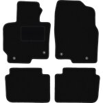 Tapis en velours noir pour : mazda cx - 5 i suv (2012 - 2017)