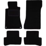 Tapis en velours noir pour mercedes c w203 berline, break (2000 - 2008)