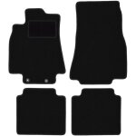 Tapis en velours noir pour mercedes classe b w245 � hayon (2005 - 2011)