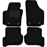 Tapis en velours noir pour : monospace seat altea (2004 - 08. 2008)