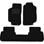 Tapis en velours noir pour saab 9 - 5 i break, berline (1997 - 2009)