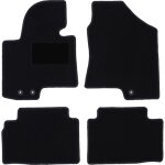 Tapis en velours noir pour suv hyundai ix35 (2009 - 2015)