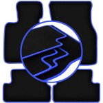 Tapis de voiture carlux - blue pour : mini cooper f57 cabriolet (2014 - )