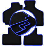 Tapis de voiture carlux - blue pour : suzuki ignis i � hayon (2001 - 2008)