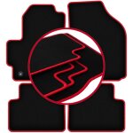 Tapis de voiture carlux - red pour : chevrolet matiz � hayon (2004 - 2009)