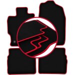 Tapis de voiture carlux - red pour : mazda 6 ii gh berline, break, liftback, hayon (2007 - 2012)