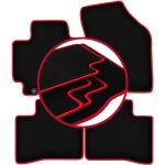 Tapis de voiture carlux - red pour : suzuki swift v � hayon (2017 - )