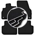 Tapis de voiture carlux - silver pour : audi q3 ii f3 suv (2018 - )