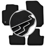 Tapis de voiture carlux - silver pour : citro�n c4 cactus (2014 - 2018)