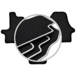 Tapis de voiture carlux - silver pour : fiat ducato iii fourgon (2006 - 2014)