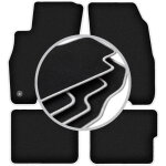 Tapis de voiture carlux - silver pour : fiat grande punto � hayon (2005 - 2009)