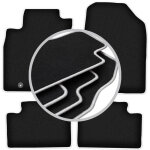 Tapis de voiture carlux - silver pour : hyundai i30 iii fastback, berline, break (2016 - )