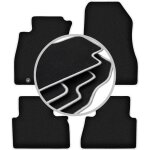 Tapis de voiture carlux - silver pour : nissan juke f15 (2010 - 2017)