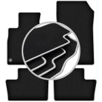 Tapis de voiture carlux - silver pour : nissan juke ii f16 crossover (2019 - )