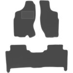 Tapis de voiture en graphite pour : nissan terrano ii suv (1993 - 2005)