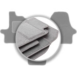 Tapis de voiture gris pour : fiat ducato iii fourgon (2006 - 2014)