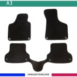 Tapis de voiture - sur mesure pour a3 (2003 - 2012) - 3 pi�ces - tapis de sol antid�rapant pour automobile ...