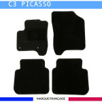 Tapis de voiture - sur mesure pour c3 picasso (2009 - 2016) - 4 pièces - tapis de sol antidérapant pour ... Tapis de voiture - sur mesure pour c3 picasso (2009 - 2016) - 4 pièces - tapis de sol antidérapant pour ...