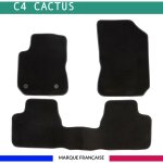 Tapis de voiture - sur mesure pour c4 cactus (ds 2014) - 3 pices - tapis de sol antidrapant pour automobile ...