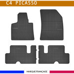 Tapis de voiture - sur mesure pour c4 picasso / c4 spacetourer (ds 2013) - 4 pices - tapis de sol auto ...