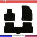 Tapis de voiture - sur mesure pour c5 (2008 - 2014) - 3 pices - tapis de sol antidrapant pour automobile ...