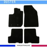 Tapis de voiture - sur mesure pour duster (ds 2018) - 4 pices - tapis de sol antidrapant pour automobile ...