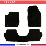 Tapis de voiture - sur mesure pour fiesta (2012 - 2016) - 3 pices - tapis de sol antidrapant pour automobile ...