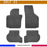 Tapis de voiture - sur mesure pour golf 6 (2008 - 2012) - 4 pices - tapis de sol antidrapant pour automobile ...