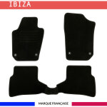 Tapis de voiture - sur mesure pour ibiza (2008 - 2017) - 3 pièces - tapis de sol antidérapant pour automobile ... Tapis de voiture - sur mesure pour ibiza (2008 - 2017) - 3 pièces - tapis de sol antidérapant pour automobile ...
