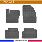 Tapis de voiture - sur mesure pour panda (2012 - 2020) - 4 pices - tapis de sol antidrapant pour automobile ...