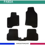 Tapis de voiture - sur mesure pour panda (d�s 2012) - 3 pi�ces - tapis de sol antid�rapant pour automobile ...