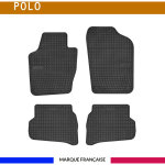 Tapis de voiture - sur mesure pour polo (2009  2017) - 4 pices - tapis de sol antidrapant pour automobile ...