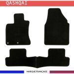 Tapis de voiture - sur mesure pour qashqa (2007 - 2013) - 3 pices - tapis de sol antidrapant pour ...