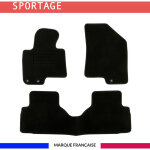 Tapis de voiture - sur mesure pour sportage (2010 - 2015) - 3 pices - tapis de sol antidrapant pour ...