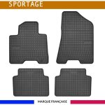 Tapis de voiture - sur mesure pour sportage (2015 - 2020) - 4 pices - tapis de sol antidrapant pour ...