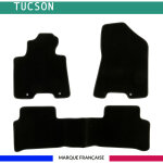 Tapis de voiture - sur mesure pour tucson (2015 - 2020) - 3 pices - tapis de sol antidrapant pour automobile ...