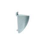 Taquets cremaillre gris double 8 pce vynex