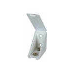 Taquet �querre haut grand mod�le 23x40x40mm ? pvc blanc ? lot de 12 pi�ces ? pour assemblage pr�cis et ...