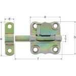 Targette avec poign�e bouton 123352 - gah