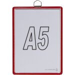 Tarifold - pochette transparente  accrocher, pour format a5,