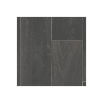 Tarkett - sol pvc best - effet parquet vieilli - bois gris anthracite - de 4 x 4m